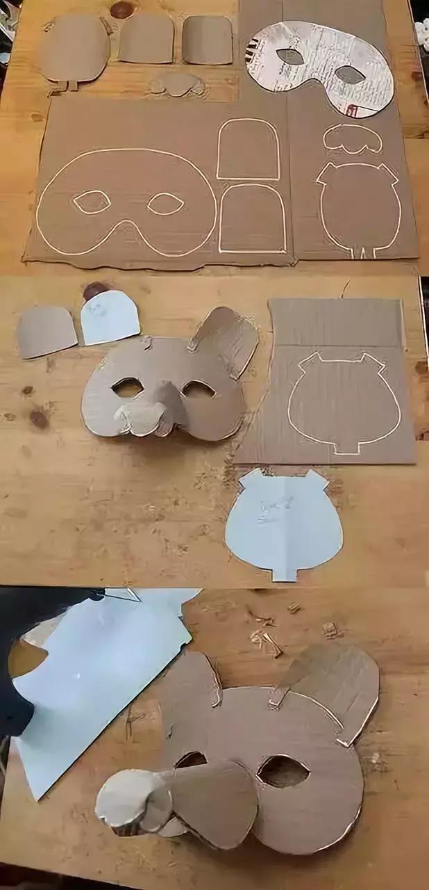 最简单的手工面具，手工制作可爱的面具（100多款创意手工面具教程）
