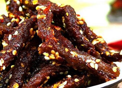 【牛肉干】做法步驟圖 越嚼越香 和看電視很配-起舞食譜網(wǎng)