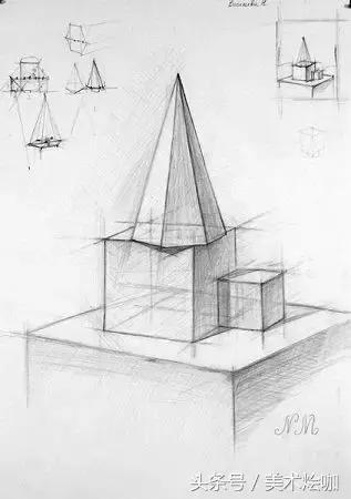 儿童素描入门基础，100个基础绘画资料请签收