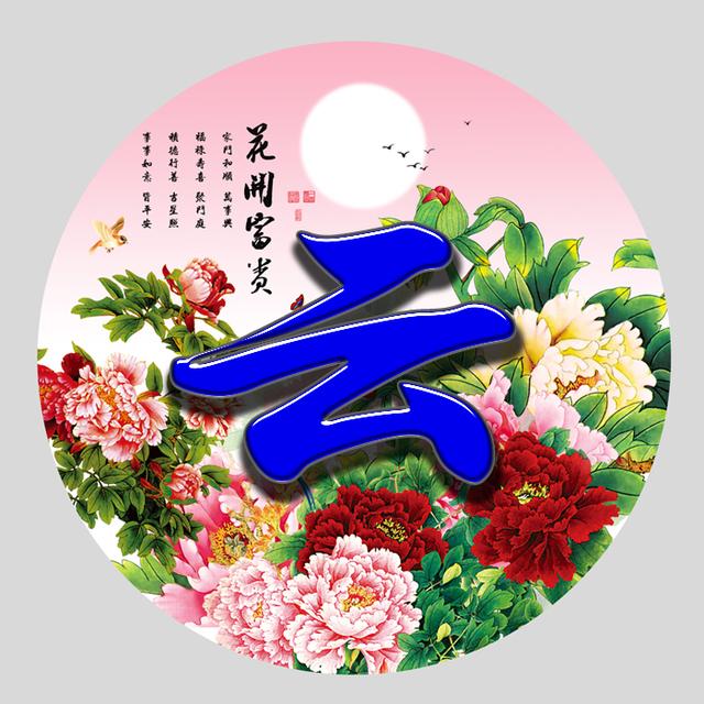 女主头像微信，女主头像（花开富贵系列百家姓微信头像免费送了）