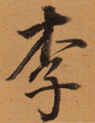 李字有几画笔画，李字有几画（“李”姓的由来和汉字书法演变）