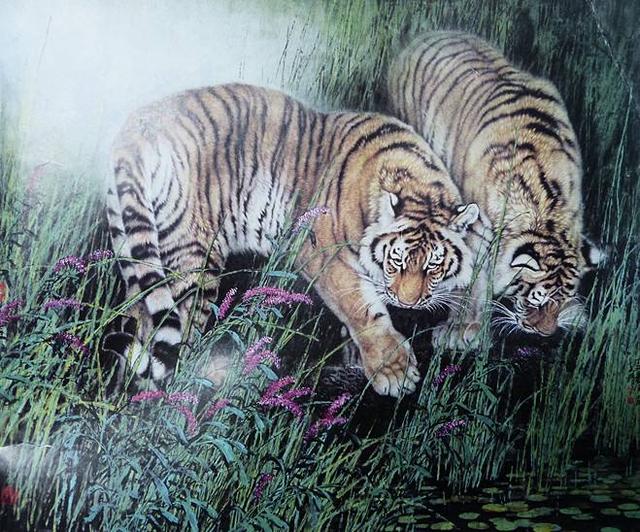 哪位画家最擅长画虎，中国画虎十大名家