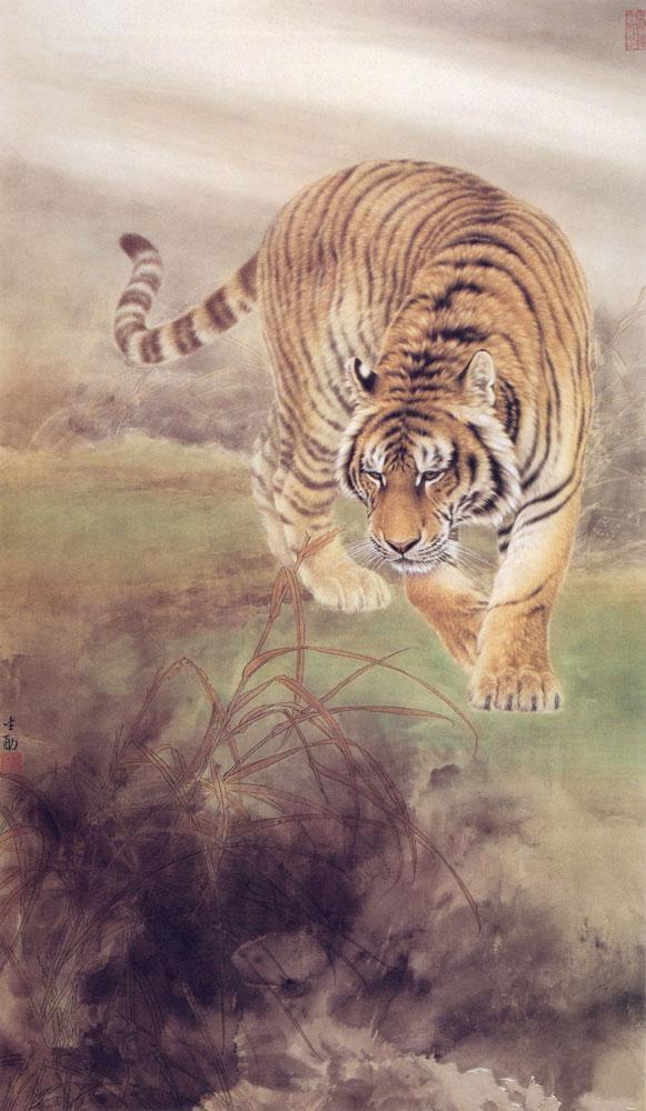 哪位画家最擅长画虎，中国画虎十大名家