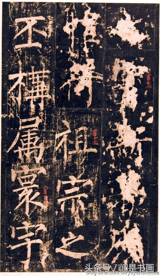 书法作品欣赏柳体，唐人写字最大的柳公权《神策军碑》