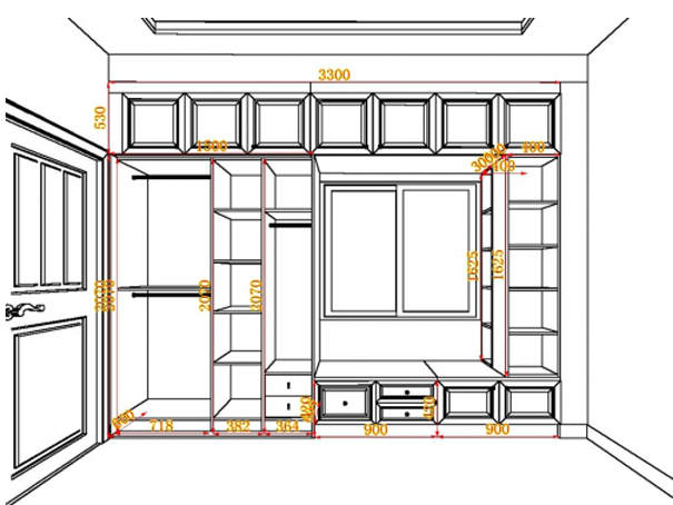 衣柜尺寸标准多少，衣柜尺寸标准多少一平方（打了30年衣柜的老木工）