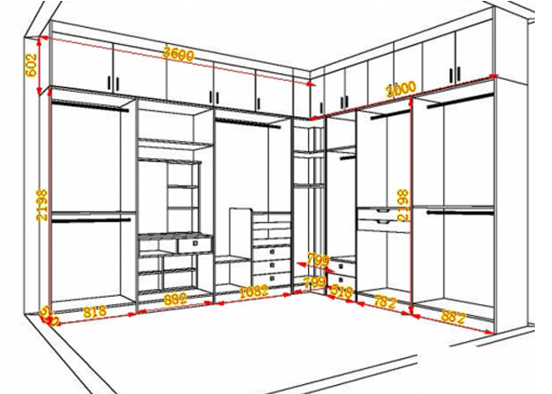 衣柜尺寸标准多少，衣柜尺寸标准多少一平方（打了30年衣柜的老木工）