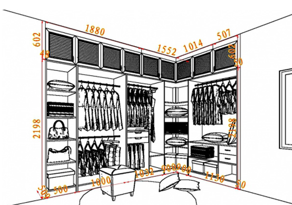 衣柜尺寸标准多少，衣柜尺寸标准多少一平方（打了30年衣柜的老木工）