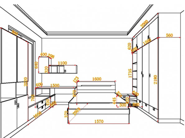 衣柜尺寸标准多少，衣柜尺寸标准多少一平方（打了30年衣柜的老木工）