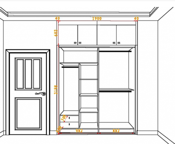衣柜尺寸标准多少，衣柜尺寸标准多少一平方（打了30年衣柜的老木工）