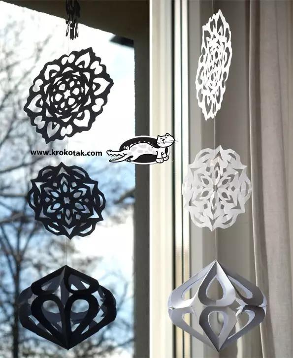 雪花剪纸教程，雪花剪纸教程图解（最全最详细的幼儿园手工剪纸雪花大全）