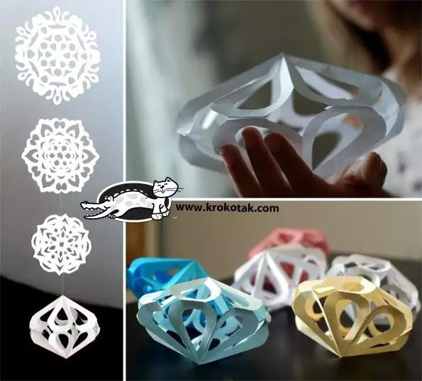 雪花剪纸教程，雪花剪纸教程图解（最全最详细的幼儿园手工剪纸雪花大全）