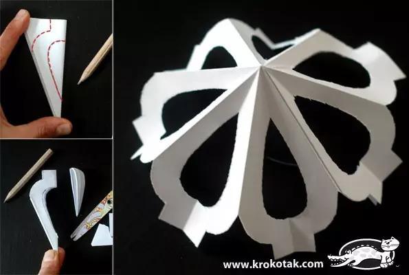 雪花剪纸教程，雪花剪纸教程图解（最全最详细的幼儿园手工剪纸雪花大全）