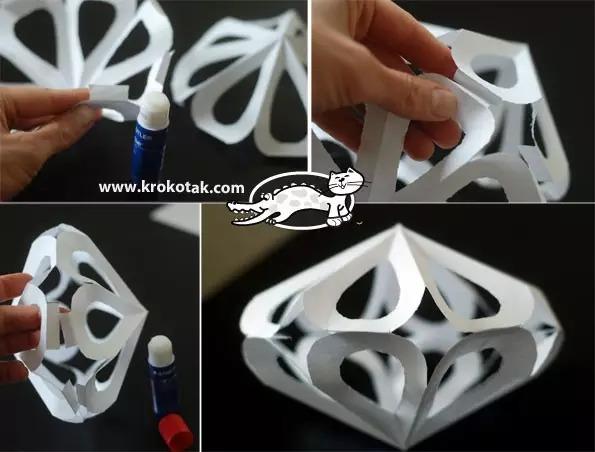 雪花剪纸教程，雪花剪纸教程图解（最全最详细的幼儿园手工剪纸雪花大全）