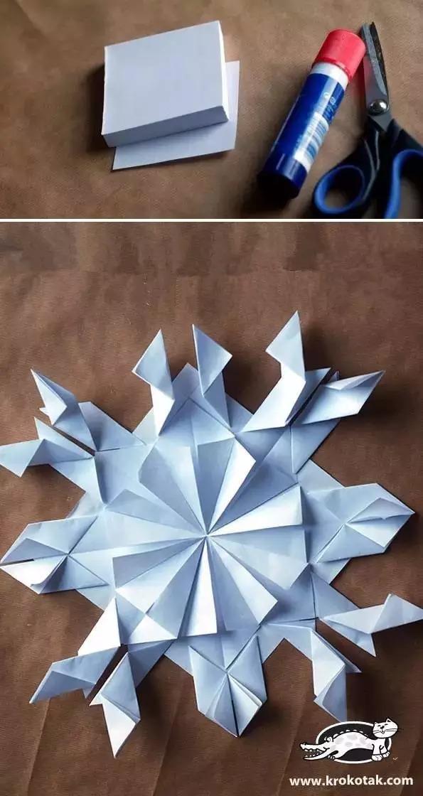 雪花剪纸教程，雪花剪纸教程图解（最全最详细的幼儿园手工剪纸雪花大全）