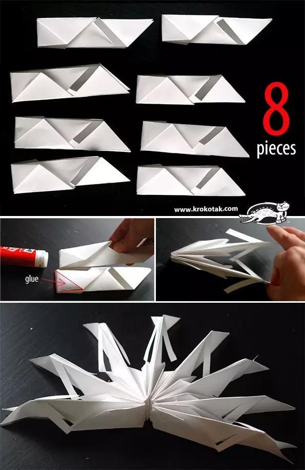 雪花剪纸教程，雪花剪纸教程图解（最全最详细的幼儿园手工剪纸雪花大全）