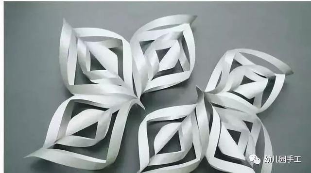 雪花剪纸教程，雪花剪纸教程图解（最全最详细的幼儿园手工剪纸雪花大全）