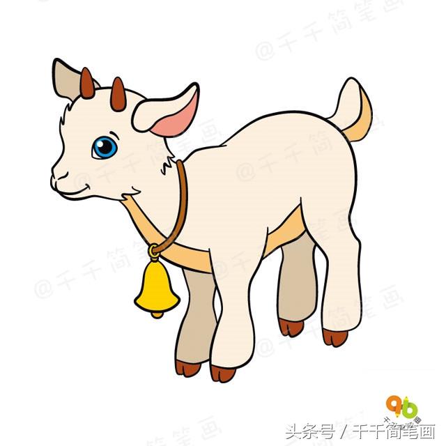 简单画一只可爱的小绵羊需要几步，简单可爱的绵羊怎么画（各种各样的小羊简笔画）
