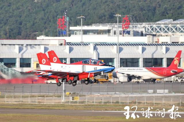 一箭穿心，一箭穿心是什么字（空军“红鹰”首次在珠海升空训练图片）