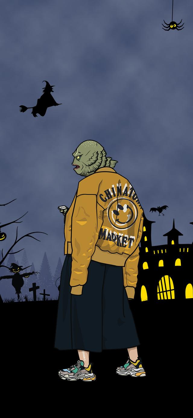 万圣节专用可爱头像微信，万圣节专用可爱头像（万圣节主题<手机壁纸、头像>）