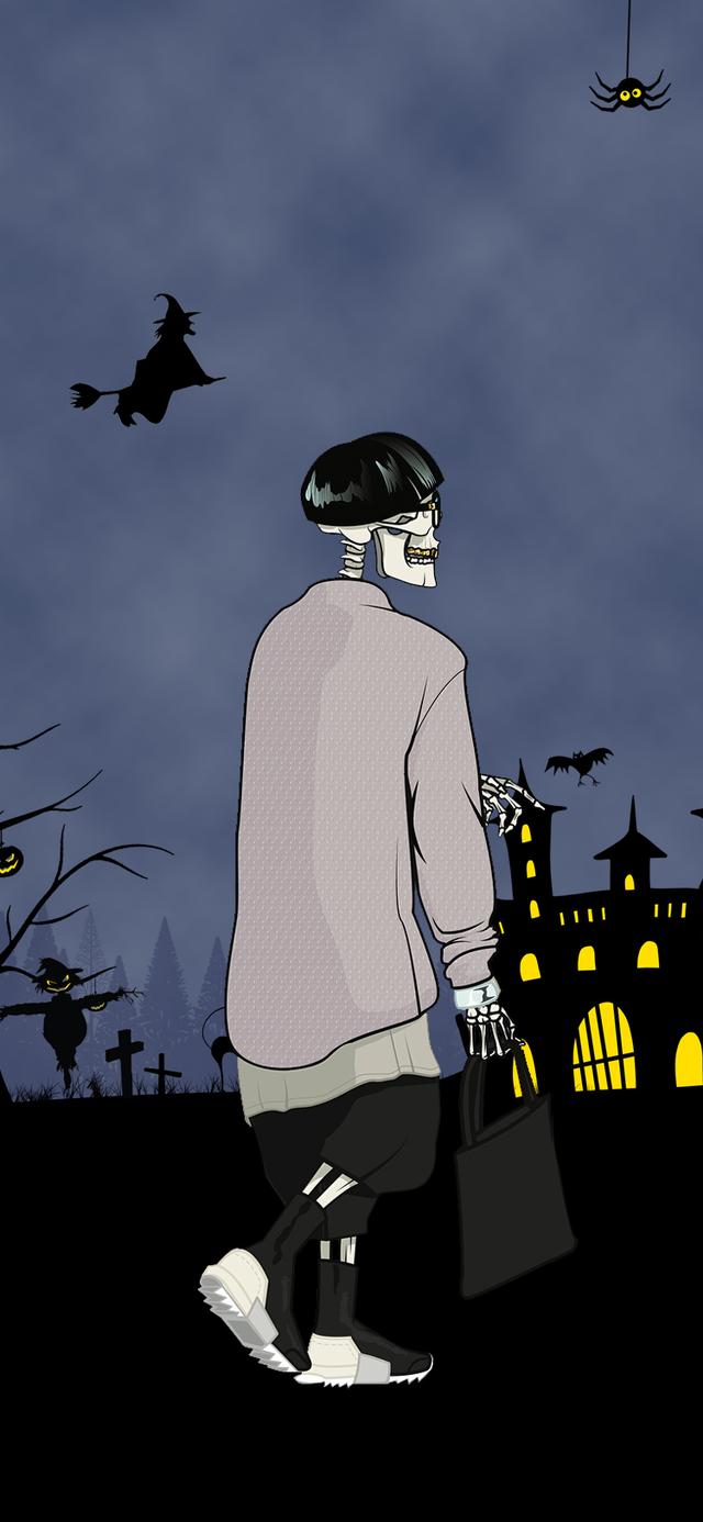 万圣节专用可爱头像微信，万圣节专用可爱头像（万圣节主题<手机壁纸、头像>）