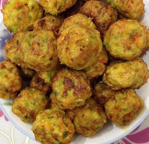 【蘿卜丸子】做法步驟圖 孩子特愛吃 一個接一個！-起舞食譜網