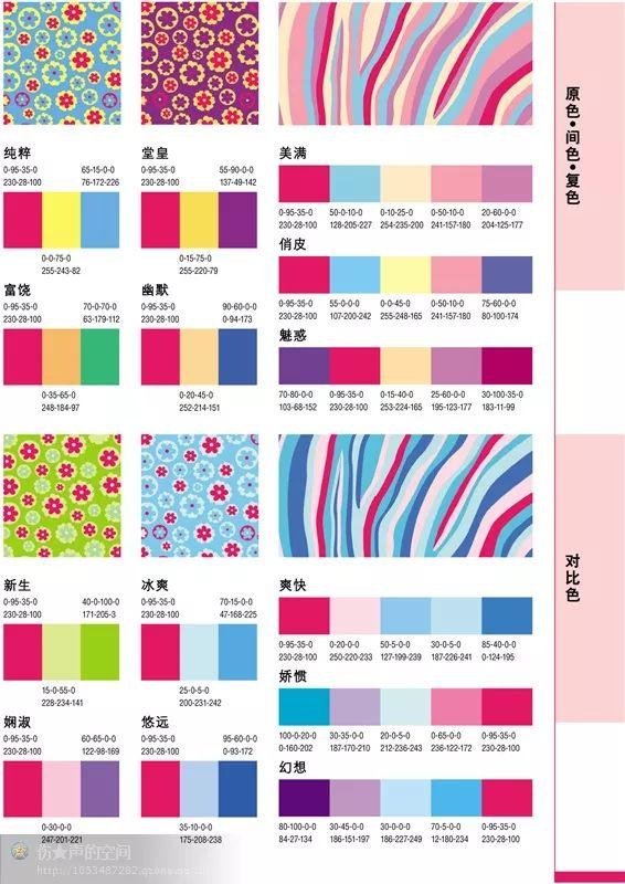 配色方案图谱(广告配色方案图谱)