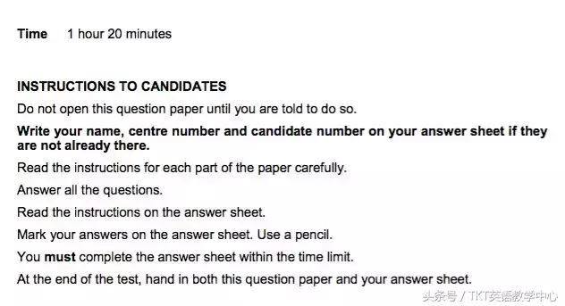 tkt是什么英语证书，tkt和tesol哪个含金量高（网上都搜不到的TKT考试内容）