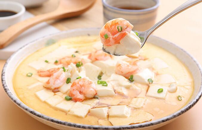 圖片[7]-【蝦仁豆腐雞蛋羹】做法步驟圖 嫩滑爽口 孩子常吃個子高！-起舞食譜網