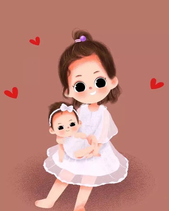 姐弟头像专属一人一张，姐弟头像微信（兄弟姐妹手绘头像<10.3>）