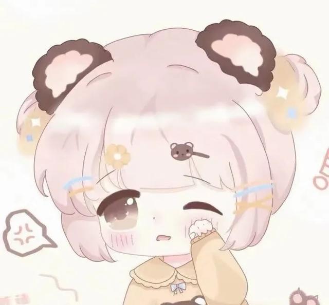 q版人物萌图女可爱，可爱女生Q版头像微信（超可爱的Q版头像ง⍢⃝）