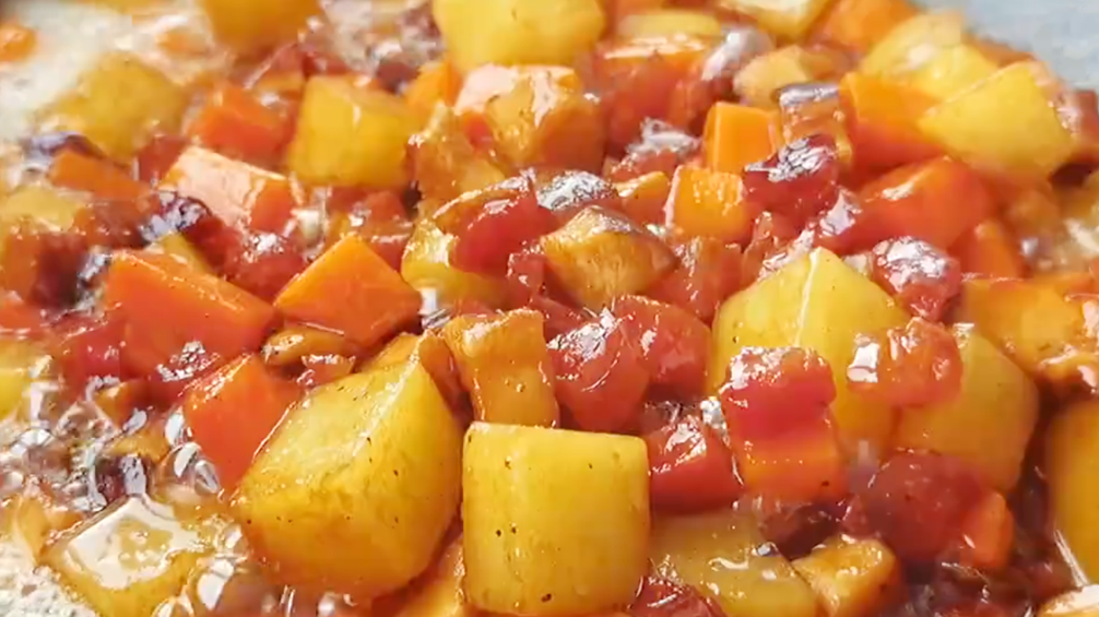 圖片[4]-【土豆雞蛋燜米飯】做法步驟圖  一周煮3次還不過癮-起舞食譜網