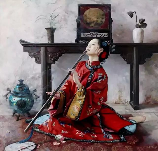 著名油画家,中国当代十大油画家(谁说不能用油画来画中国传统女子) 著名油画家,中国当代十大油画家(谁说不能用油画来画中国传统女子)