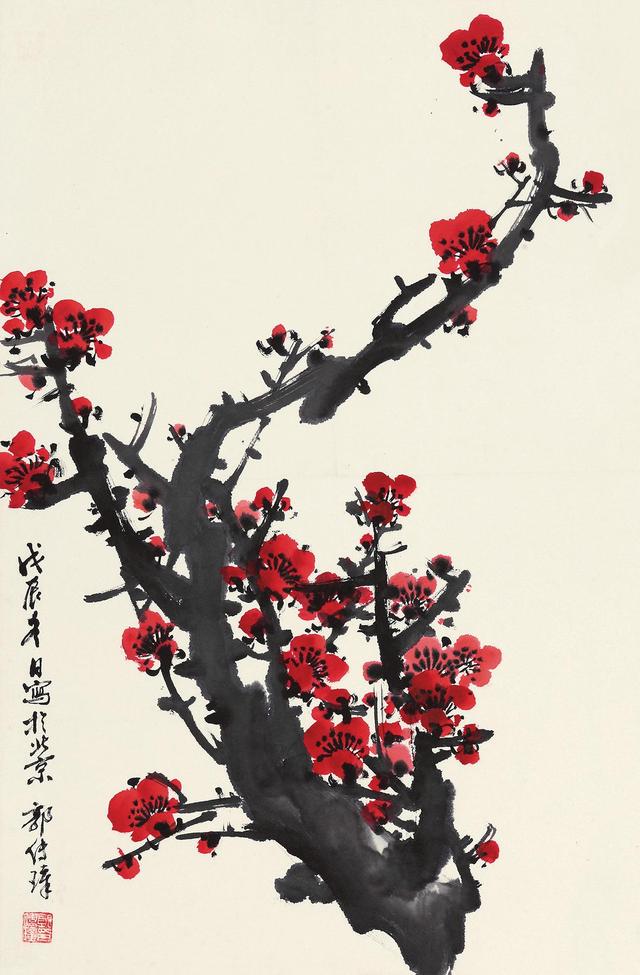 梅花什么颜色，冬天的梅花什么颜色（在古诗词中优雅地绽放）