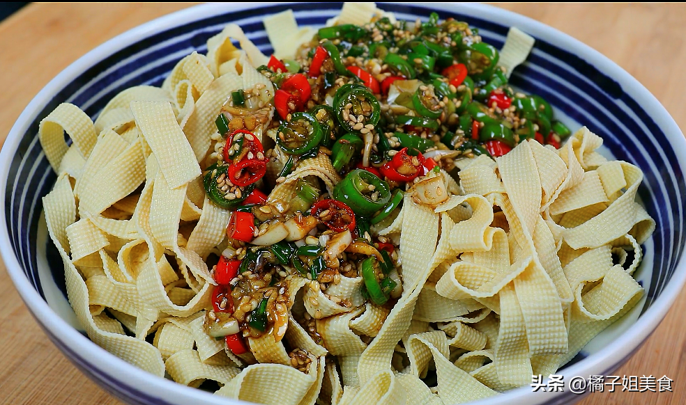 圖片[4]-【涼拌豆腐皮】做法步驟圖 香辣過癮 比吃肉還過癮-起舞食譜網(wǎng)