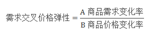 需求交叉价格弹性，交叉弹性正负代表什么（需求价格弹性和需求交叉价格弹性有何区别）