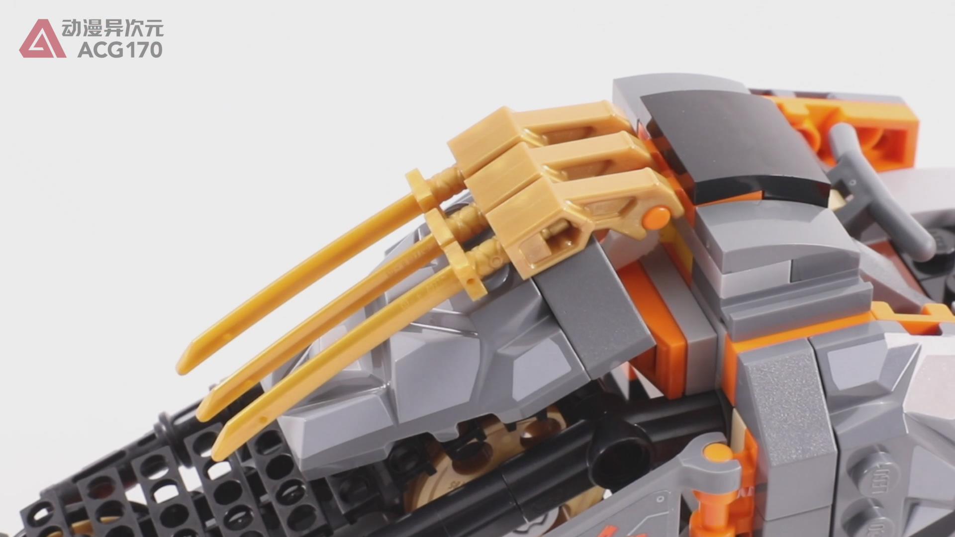 乐高积木 幻影忍者 70672 寇的越野战车