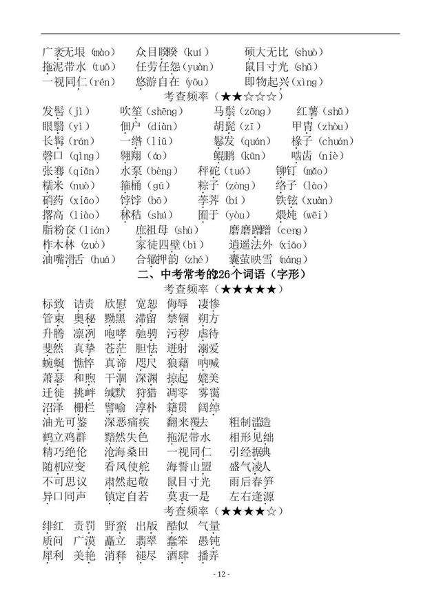 真谛是什么意思，佛教的四种真谛指的是什么（初中语文七八九年级易错字词汇总）