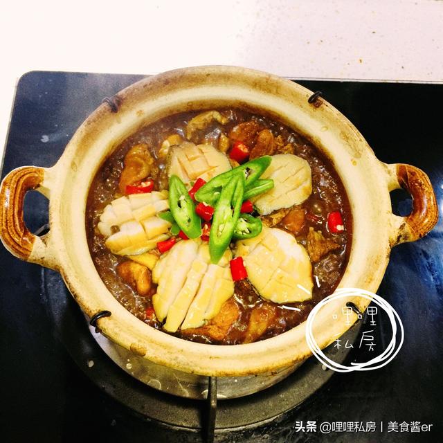 鲍鱼鸡煲的做法，哩哩私房丨鲍鱼鸡煲怎么做最简单最好吃