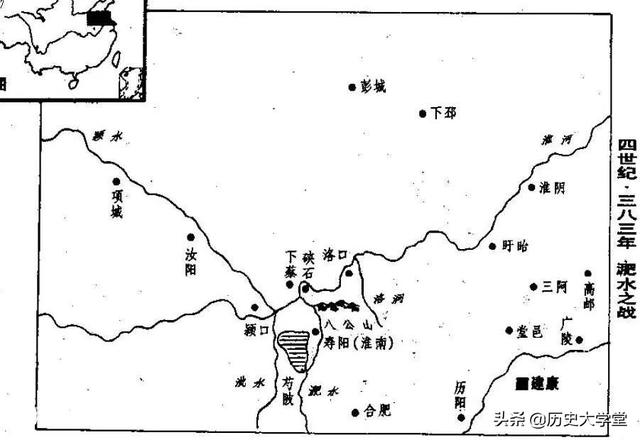 淝水之战的淝水是指哪里的支流，淝水之战的淝水是哪条河的支流（“守江必守淮”被兵家奉为制胜法宝）