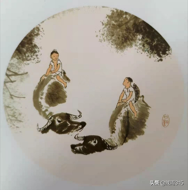 牛年咏牛诗词100首，来品读一首悠然淡远的《牛》诗