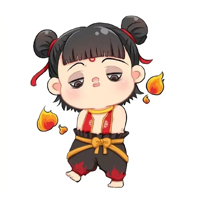 Q版敖丙表情图，微信头像，Q版敖丙表情图（哪吒敖丙CP 头像跟表情包）