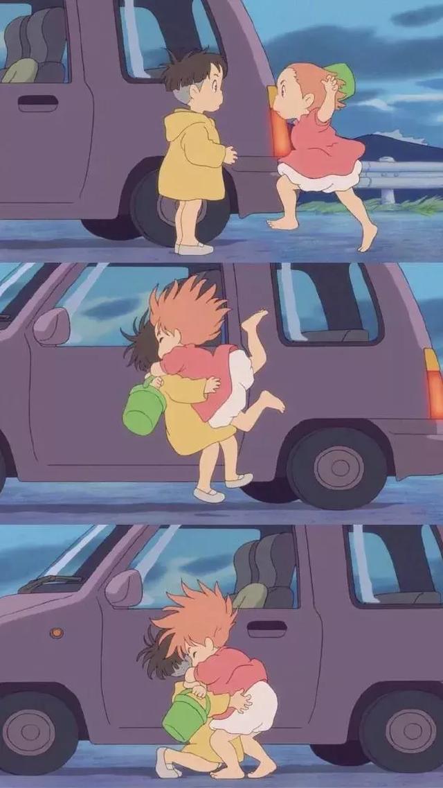 波妞和宗介图片，波妞和宗介，微信头像（波妞喜欢宗介，而我喜欢你）