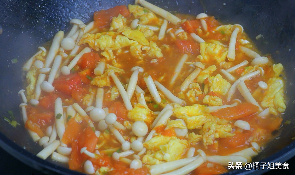 圖片[6]-【番茄白玉菇炒蛋】做法步驟圖 營養(yǎng)均衡超下飯-起舞食譜網(wǎng)
