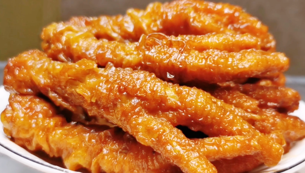 【虎皮鸡爪】做法步骤图 好吃得舔手指 做法一看就会-起舞食谱网