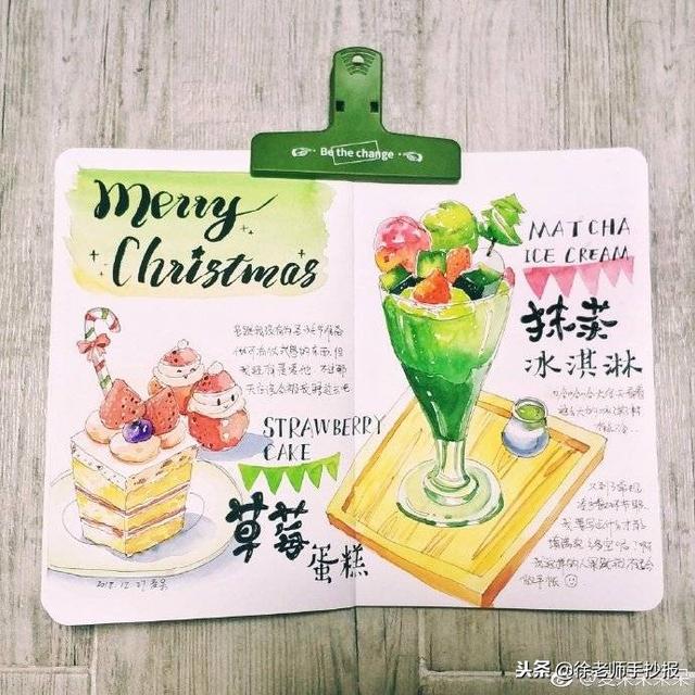 小学生美食手抄报，美食手抄报简单又漂亮字少（手抄报制作可参考）