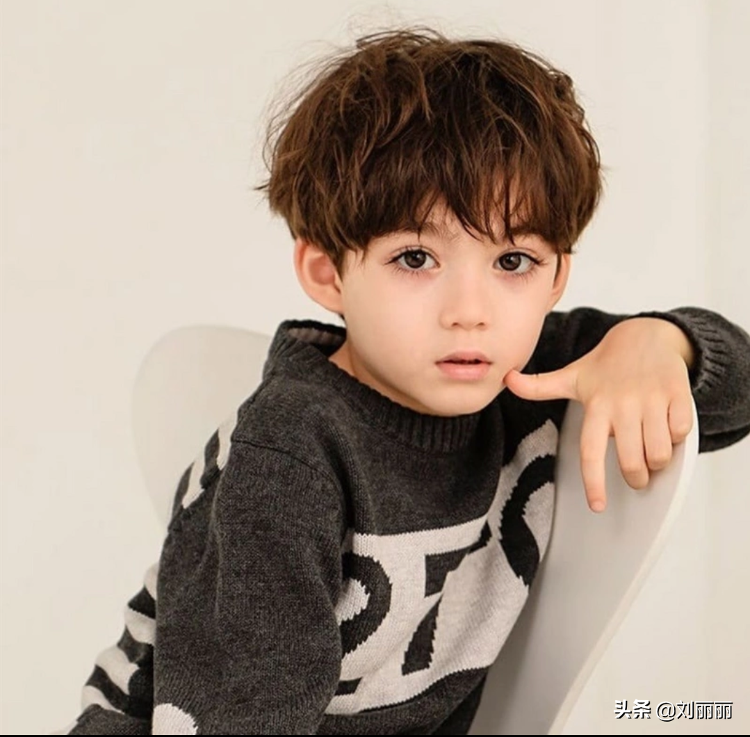 韩版小男孩发型图片图片