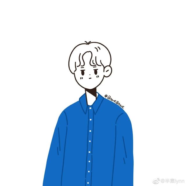 简笔画头像/可爱微信，简笔画头像/可爱（简笔画线条头像）