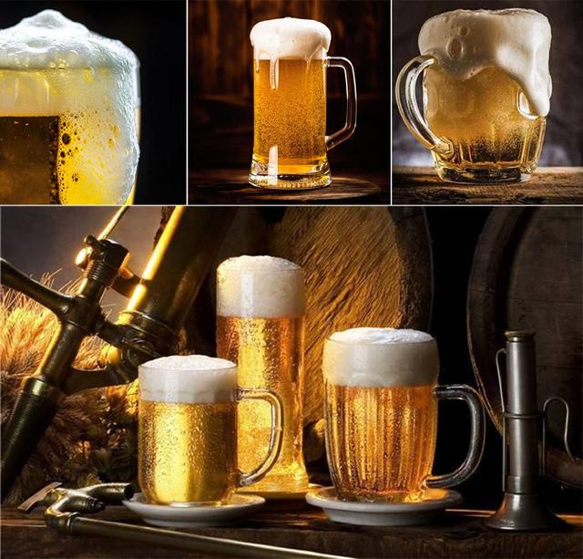 简笔画麦穗的画法，麦穗的简笔画法怎么画（色彩的创意表达《一杯啤酒）