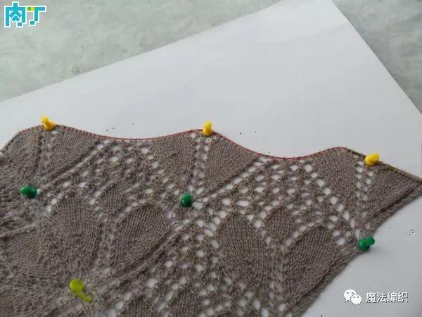 披肩的织法，披肩钩针编织花样图解（超越志田之美的手工棒针编织披肩教程图解）