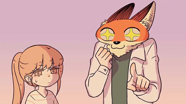 废柴狐阿桔漫画，《废柴狐阿桔》，一部很好看的漫画啦～微信（废柴狐阿桔头像）